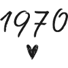 1970 Heart Birthday