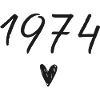 1974 Heart Birthday