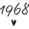1968 Heart Birthday