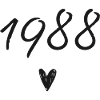 1988 Heart Birthday