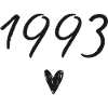 1993 Heart Birthday