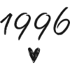 1996 coeur anniversaire