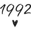 1992 Heart Birthday