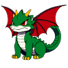Cute Grumpy Dragon