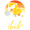 Funny Tennis Player Racket Chicken