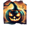 Spooky Halloween Pumpkin
