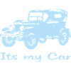 Oldtimer motiv mit Schrift