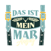 Münchner Volksfest MEI MASS-ANZUG Lustiges