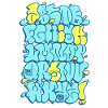 Graffiti Alphabet throwup throw up