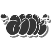 Graffiti throwup asik