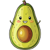 Avocado Veganer Veganerin