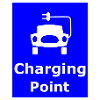 The battery charging point