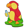 Bouteille d’eau Parrot
