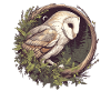 Barn Owl Schleiereulen Schleiereule