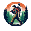 Lumberjack Forester Bigfoot
