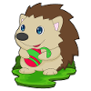 Porcupine Christmas Bauble