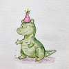 Birthday Alligator
