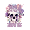 Flower skull 1984