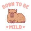 Sød Chilling Capybara Født Til At Være Mild
