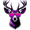 Deer with Sunglasses