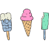 Süßes Eis