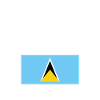 Drapeau de Sainte-Lucie