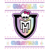 Monster High™ Ghouly Christmas X-Mas Design