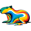 Melting Rainbow Capybara