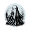 Awesome graphical ghost design