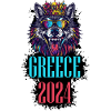 Greece 2024 Holiday Wolf
