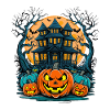 bricolageEffrayantMaison hantée Drôle Halloween