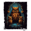 Three owls in the dungeon