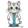 The cute, funny and clueless cat doctor