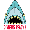 Hungry shark
