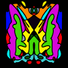 Farbenfrohes abstraktes Design