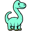 Dinosaur Brontosaurus Comic