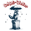 Schietwetter Waschbär