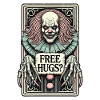 Free Hugs Terribly Scary Clown