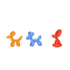 Easily distracted by balloon animals.