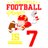 7th Birthday Football player