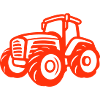 Tractor Silhouette Agriculture