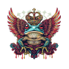 Frosch Bunt