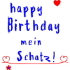 Happy Birthday mein Schatz