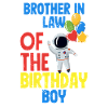 Children's Birthday Astronaut Family Members