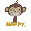 Monkey Happy