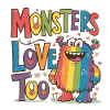 Stolzes Monster - Monster lieben auch