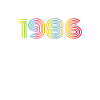 1986 Birthday Funky Year