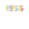 1956 Birthday Funky Year