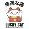 Chat chanceux