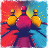 Bowling Cartoon